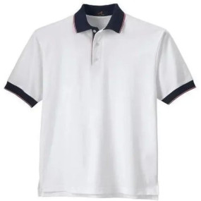 Mens Cotton Collar T Shirt