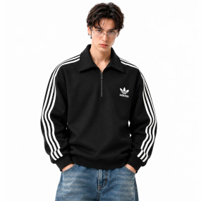 Premium Collared Quarter-Zip Pullover