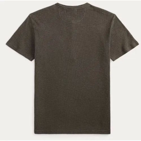 Mens T Shirt Waffle Knit