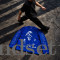 Born In The Dark — Royal Blue Waffle Long Sleeve
