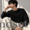 PREMIUM BLACK TEXTURED HENLEY
