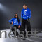 Born In The Dark — Royal Blue Waffle Long Sleeve
